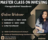Master Class on Investing Master Class on Investing