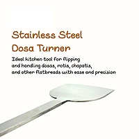Onions Stainless Steel Dosa Turner, Kitchen Spatula for Roti and Chapati-