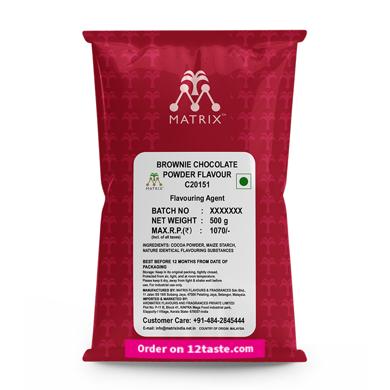 MATRIX – CHOCOLATE BROWNIE FLAVOUR POWDER – C20151