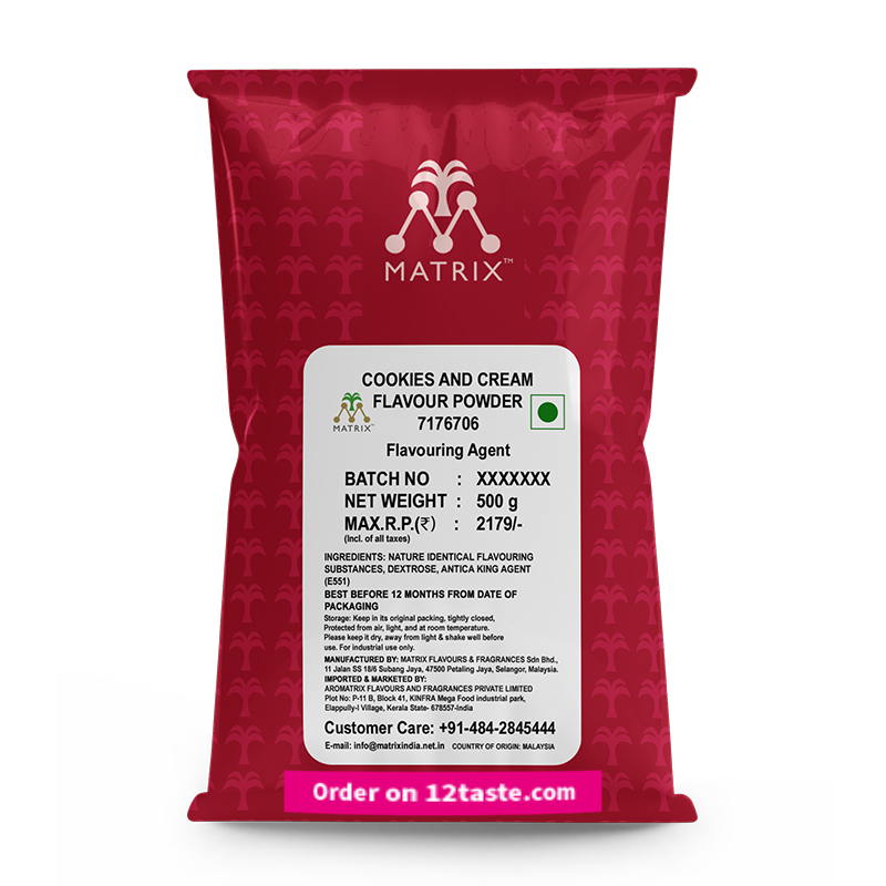 MATRIX – COOKIES AND CREAM FLAVOUR POWDER – 7176706