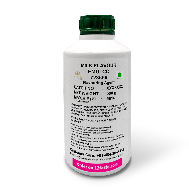MATRIX MILK FLAVOUR EMULCO 723656