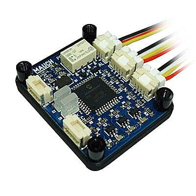 Mauch 010: PL - Sensor Hub X2 / With CFK Enclosue