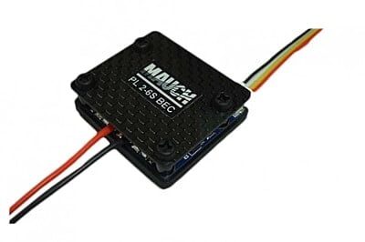 Mauch 016: PL - 2-6S BEC / 2x 5.3V-3A / With CFK Enclosure Mauch 016: PL - 2-6S BEC / 2x 5.3V-3A / With CFK Enclosure