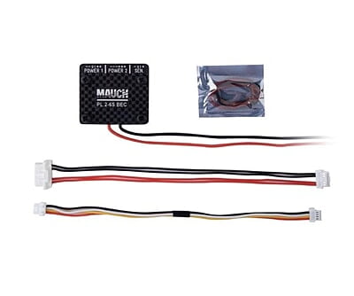 Mauch 016: PL - 2-6S BEC / 2x 5.3V-3A / With CFK Enclosure Mauch 016: PL - 2-6S BEC / 2x 5.3V-3A / With CFK Enclosure