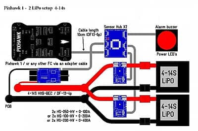 Mauch 080:  Sensor Hub X2 / DF-13