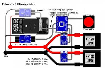 Mauch 080:  Sensor Hub X2 / DF-13