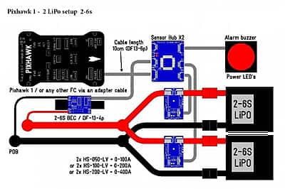 Mauch 080:  Sensor Hub X2 / DF-13