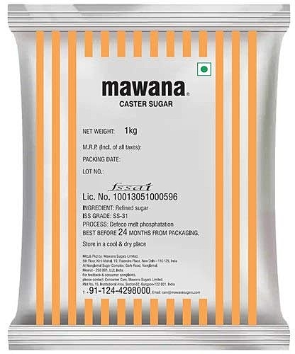 Mawana Castor Sugar Classic 1 Kg