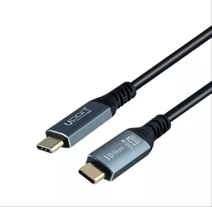 Uport 5M Type-C M-F Cable – 10Gbps, 60W, 4K Ready, supports high-speed data transfer, power delivery, and video output, perfect for connecting devices with USB-C ports for optimal performance.