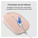 Portronics Toad 102 Wired Optical Mouse – 1200 DPI | Ergonomic Design | USB Plug & Play | Blue | Home & Office Use