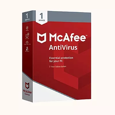 McAfee AntiVirus (3 years) (1pc) Licence key