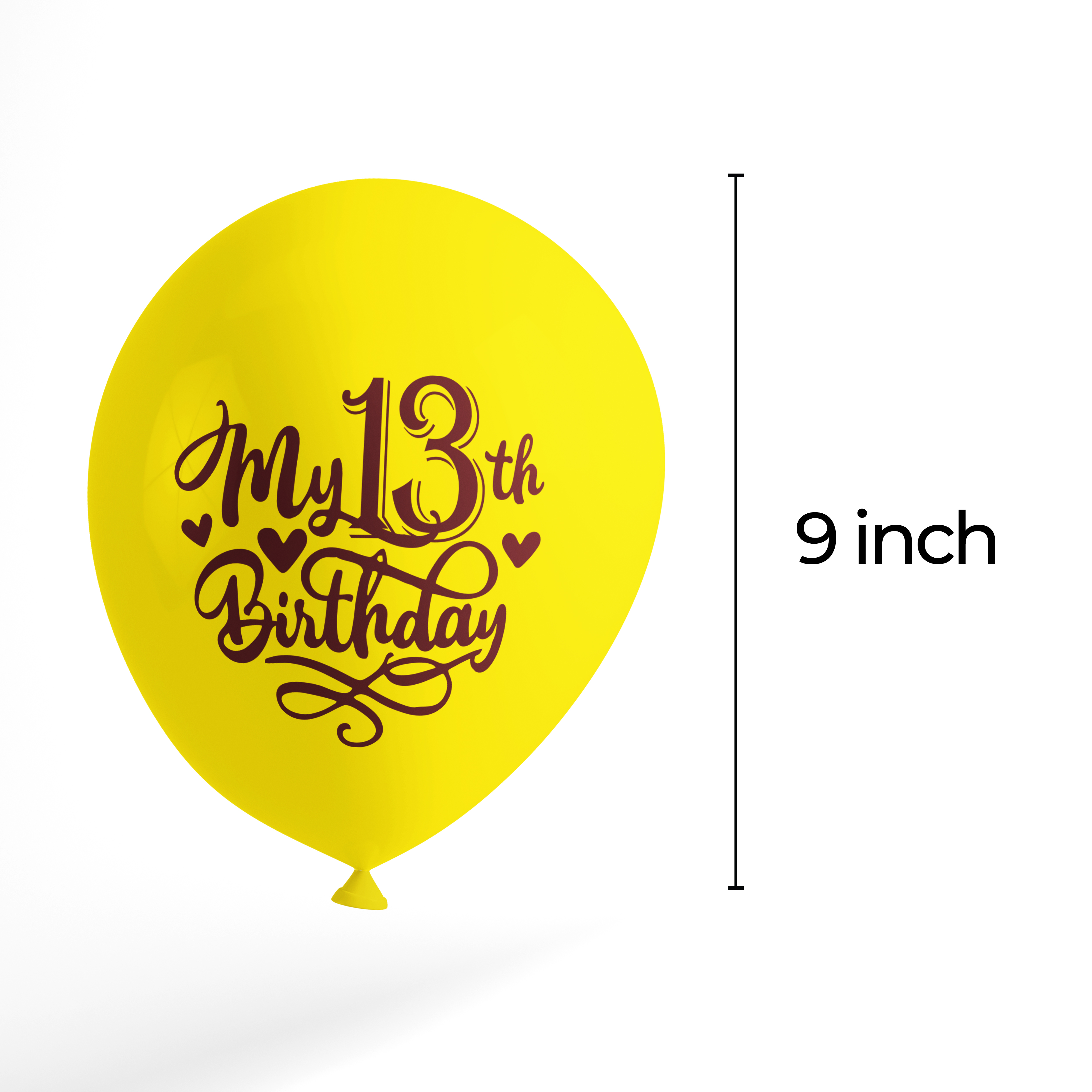 Happy 13th Birthday Balloons pack of 30- 181282