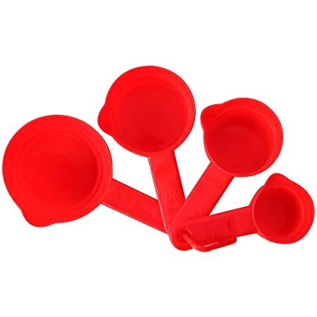 Measuring Cup Plastic Red
