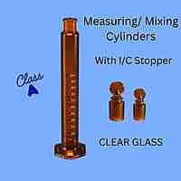 Measuring/ Mixing Cylinders - with I/C stopper - Class A