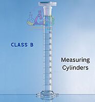 Measuring/ Mixing Cylinders - with I/C stopper - Class B