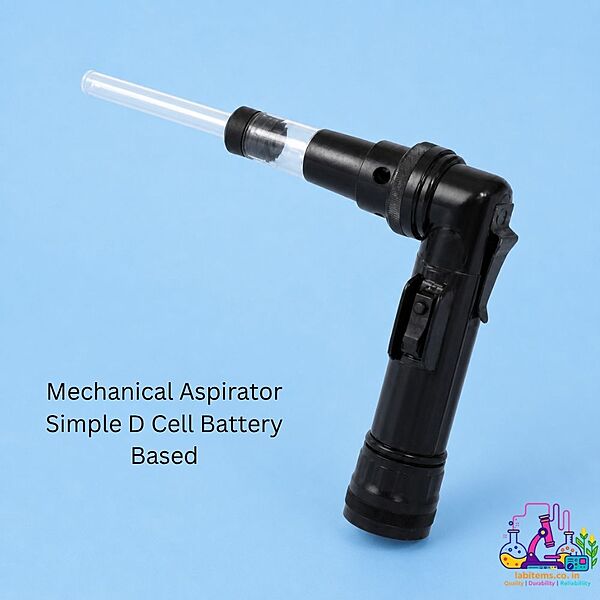Mechanical Aspirator Simple D Cell Battery Based