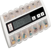 Medication Reminder Box with Alarm