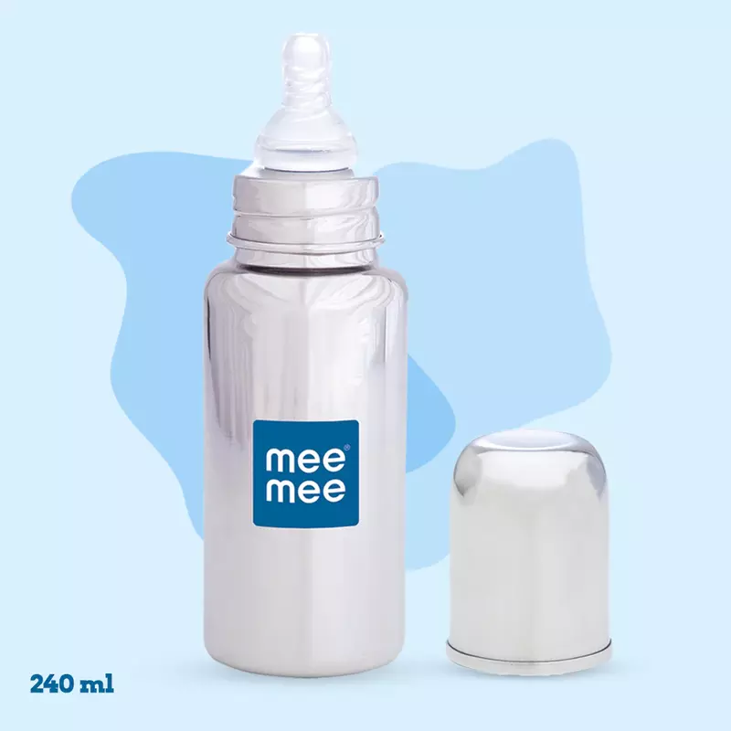 Mee Mee - SS Feeding Bottle - 240ML