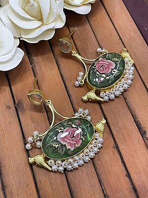 Meenakari Earrings Catalogue 1 - 10 Meenakari Earrings Catalogue 1 - 10