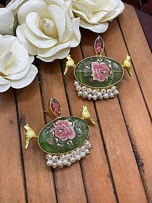 Meenakari Earrings Catalogue 1 - 16 Meenakari Earrings Catalogue 1 - 16