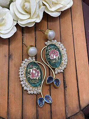 Meenakari Earrings Catalogue 1 - 25 Meenakari Earrings Catalogue 1 - 25