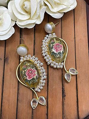 Meenakari Earrings Catalogue 1 - 3 Meenakari Earrings Catalogue 1 - 3