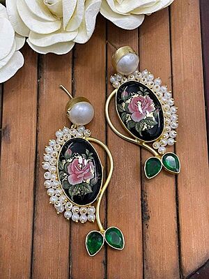 Meenakari Earrings Catalogue 1 - 4 Meenakari Earrings Catalogue 1 - 4