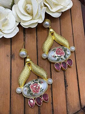 Meenakari Earrings Catalogue 1 - 8 Meenakari Earrings Catalogue 1 - 8