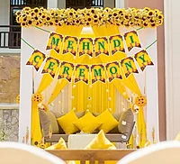 Mehendi Ceremony Banner | Pack of 1 Set