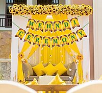 Mehendi Ceremony Banner | Pack of 1 Set