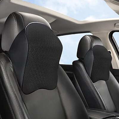 Ultimate Car Seat Headrest Neck Rest Cushion Pillow Pack of 1 (Colour:Black) Ultimate Car Seat Headrest Neck Rest Cushion Pillow Pack of 1 (Colour:Black)