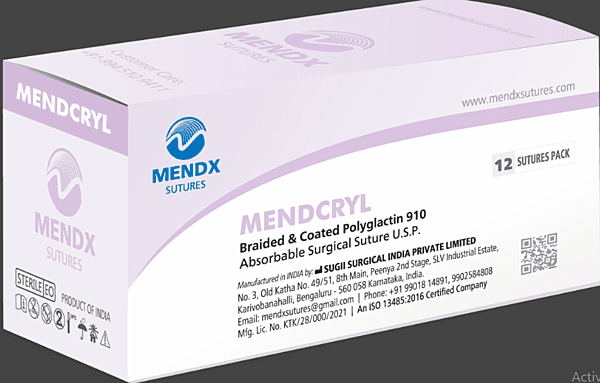 MENDCRYL - Braided & Coated Polyglactin 910