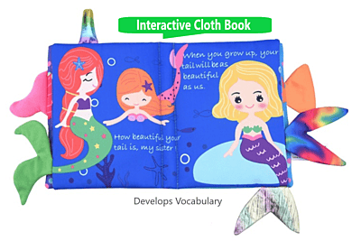 Quiet Book - Mermaids Story Quiet Book - Mermaids Story