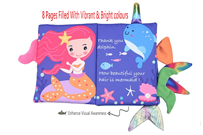 Quiet Book - Mermaids Story