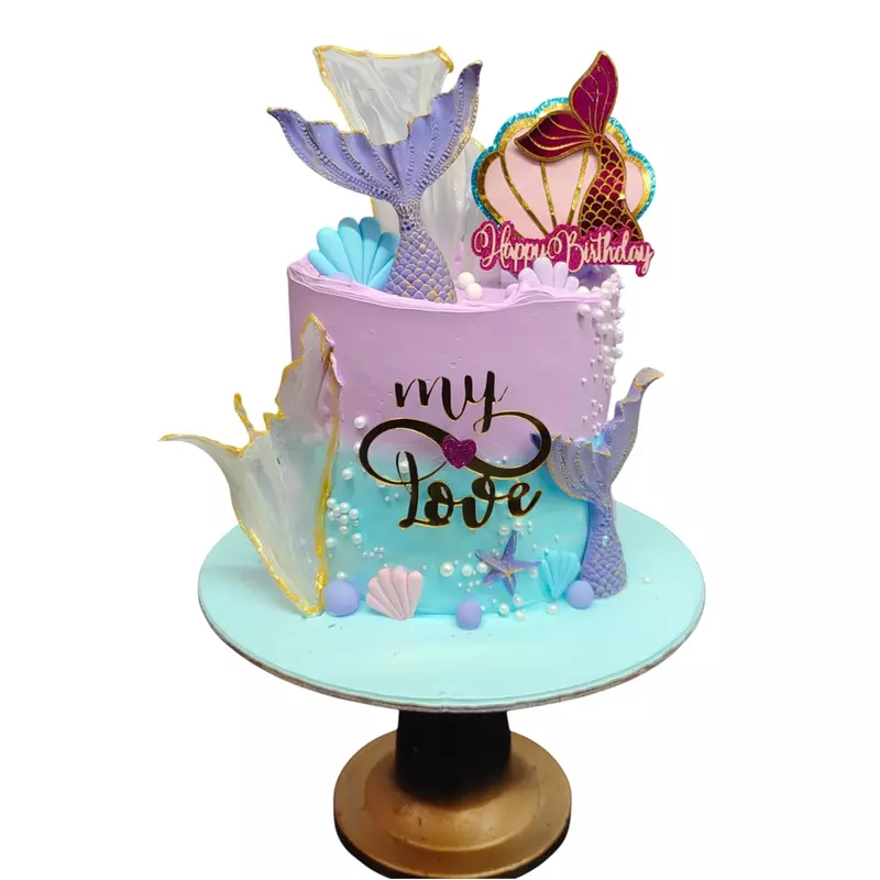 Mermaid Theme Cake