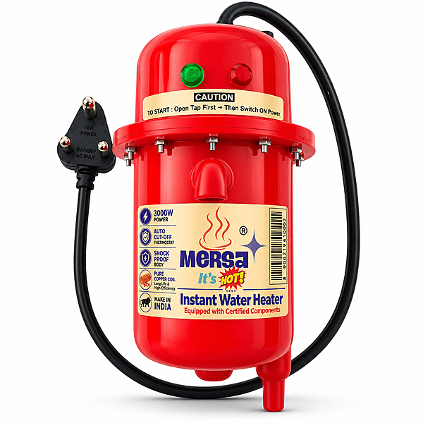 MERSA INSTANT WATER HEATER - RED3K