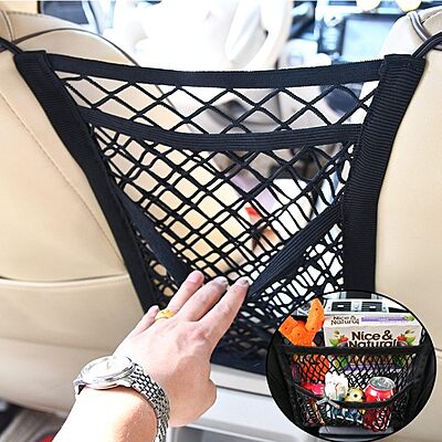 3 layer Mesh Car Storage Net Pack of 1 3 layer Mesh Car Storage Net Pack of 1