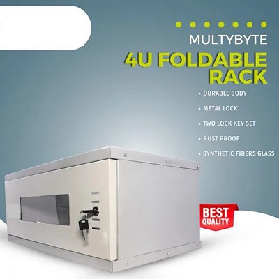 Metal CCTV Camera/Network Rack 56cm x 57cm x 8cm