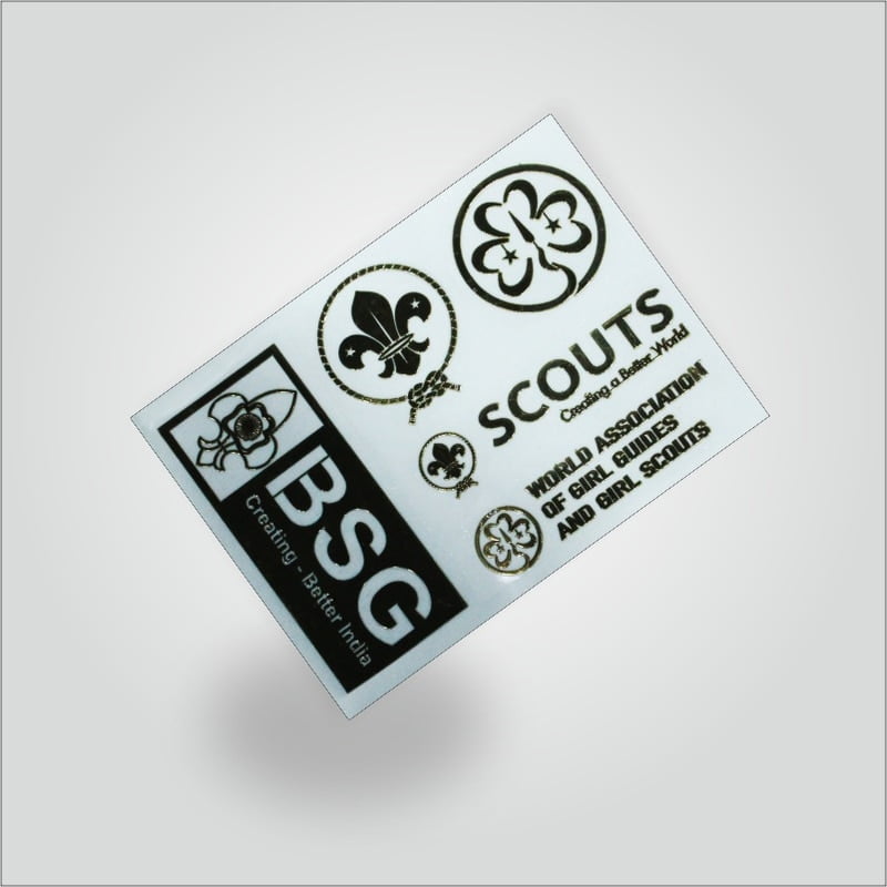 Metal Sticker Golden (ALL Logos) for Mobiles and Laptops