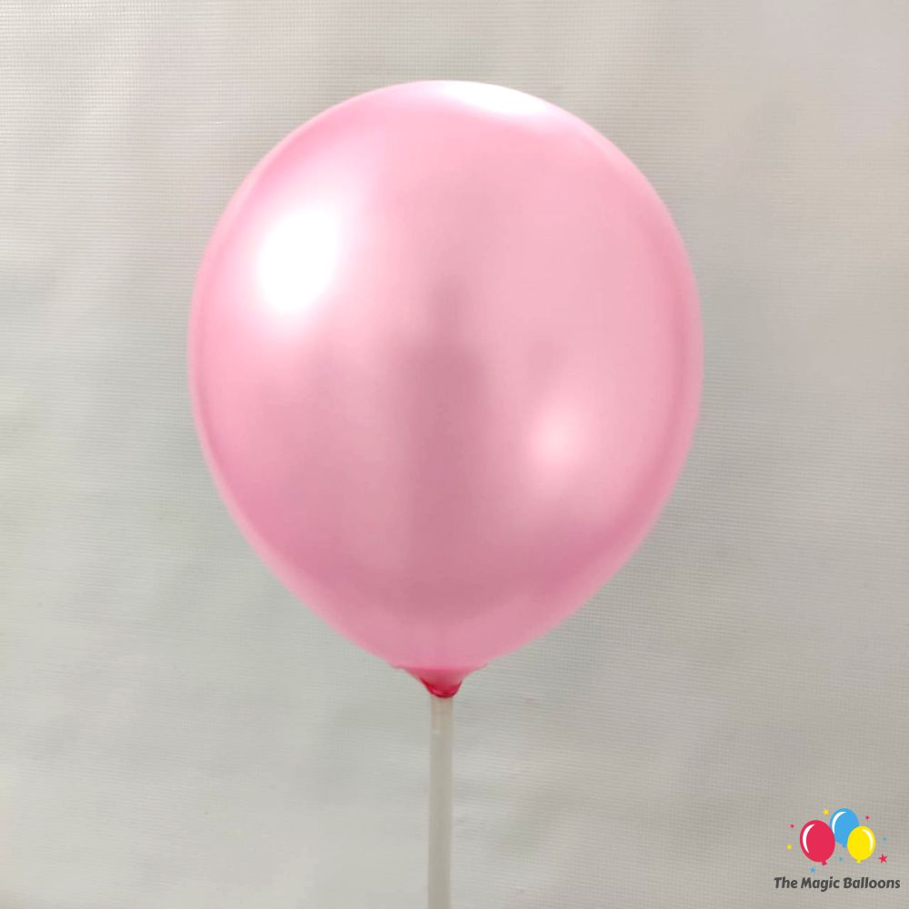 The Magic Balloons Store- Plain Yellow, Blue, and Pink Latex Balloons- Balloons for Theme Party, Summer Camp, Birthday, Wedding, Photoshoot Decoration 50pcs – 181532