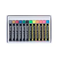 PENTEL OIL PASTEL FLUO&METALLIC 12 CLR PHN MF12 PENTEL OIL PASTEL FLUO&METALLIC 12 CLR PHN MF12