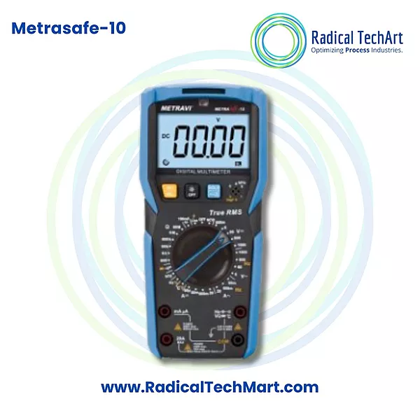 Metravi Metrasafe-10 TRMS Digital Multimeter