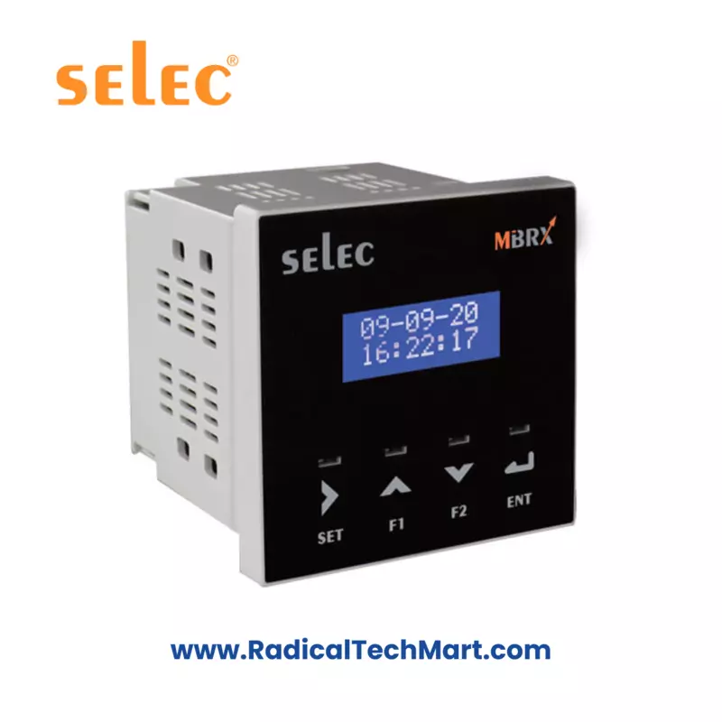 MiBRX 72X72 Modular PLC with LCD and LED Display Options by Selec