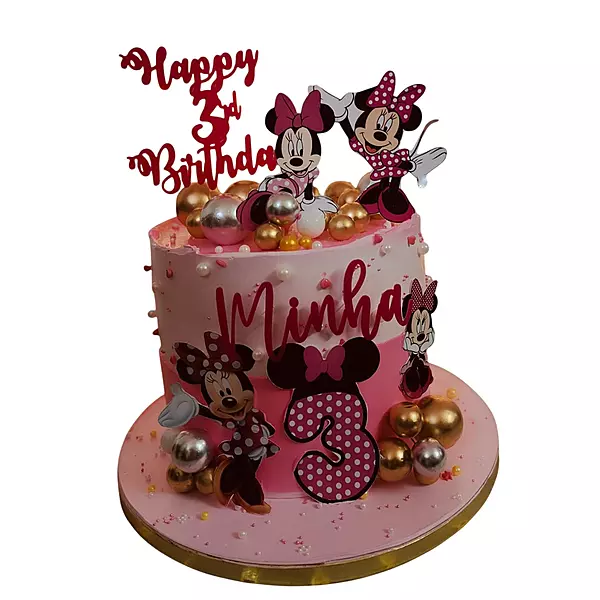 Mickey Mouse Theme Cake