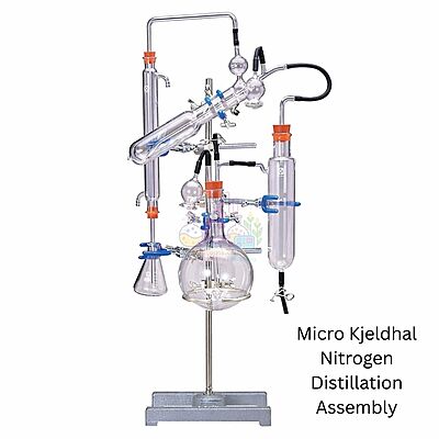 Micro Kjeldhal Nitrogen Distillation Assembly
