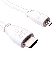 Official Micro-HDMI (Male) to Standard HDMI (Male) Cable for Raspberry Pi