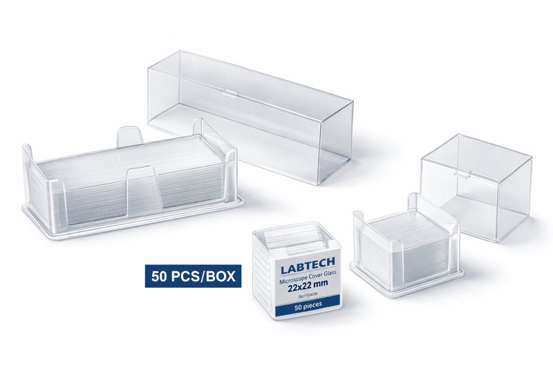 Microscope Cover Glass 22x22mm Labtech Brand 50/pkt