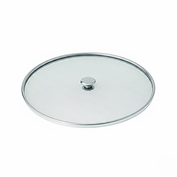 Onions Stainless Steel Splatter Screen for Frying Pan – Fine Mesh Grease Splatter Guard Lid