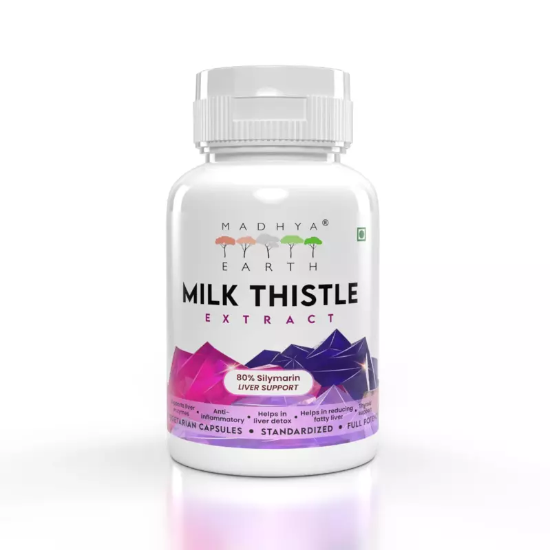 Milk Thistle Extract Veg Capsules 60 Capsules