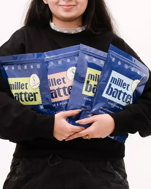 Ragi Millet Batter 1 Kg - Gourmestan